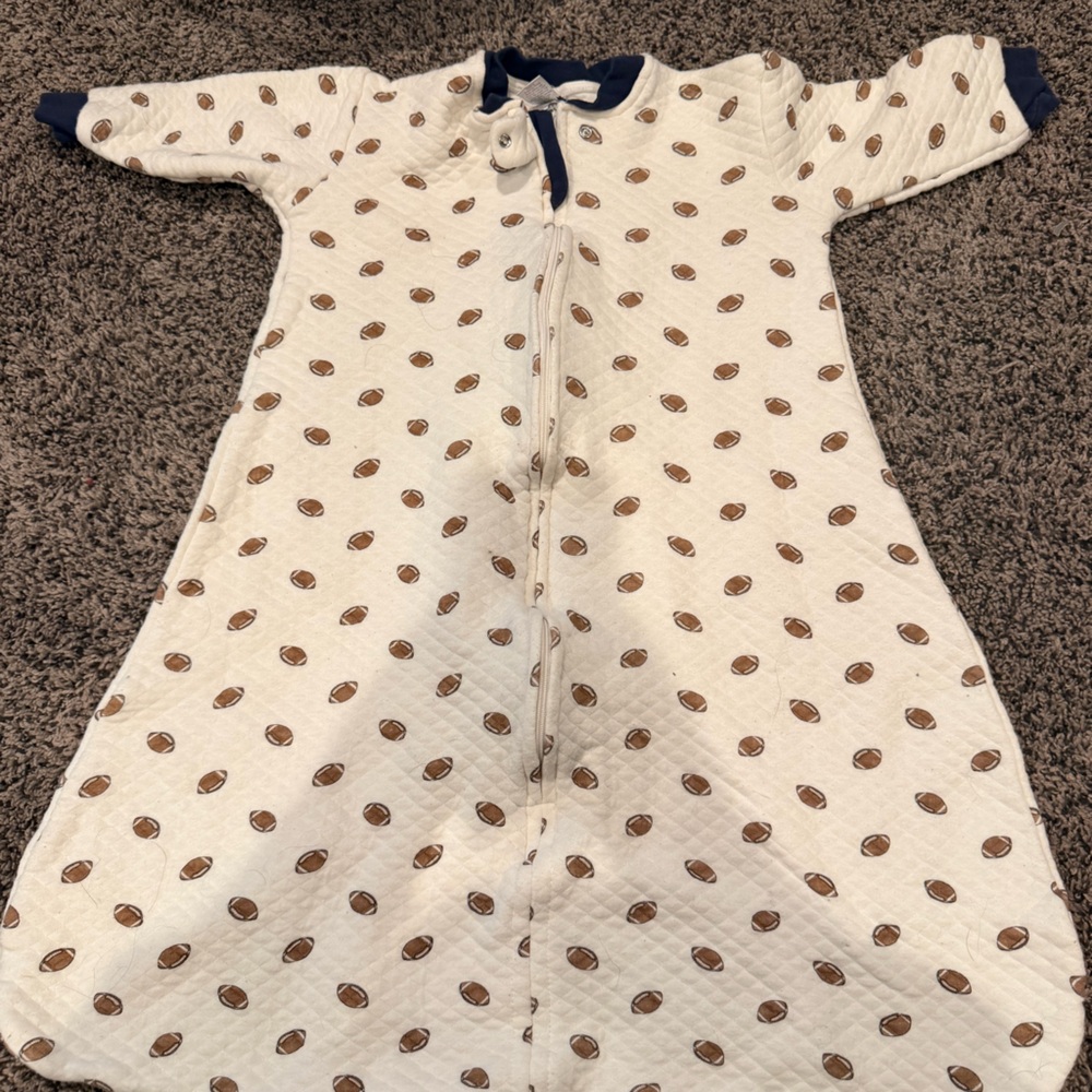 Halo baby  football sleep sack 100% cotton